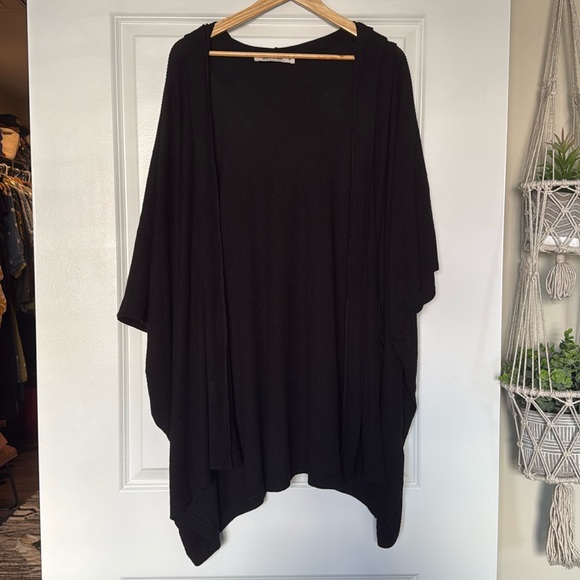 Three Bird Nest Boho Essential Hoodie Ribbed Sweater - Picture 6 of 8